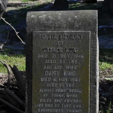 KING Alfred -1946 &amp; Daisy -1943