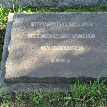 KINLAY Hugh Joseph 1880-1941