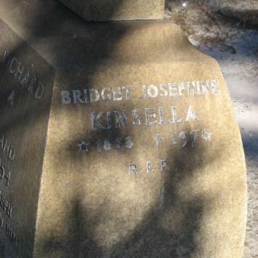 KINSELLA Bridget Josephine 1888-1970