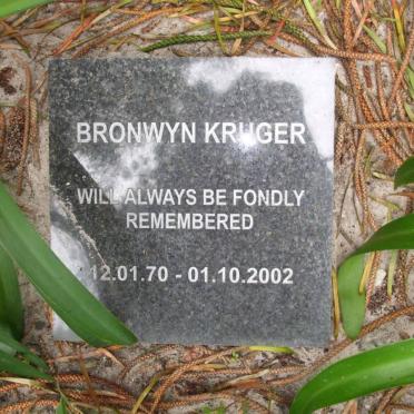 KRUGER Bronwyn 1970-2002