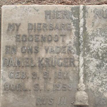 KRÜGER Daniel 1911-1959