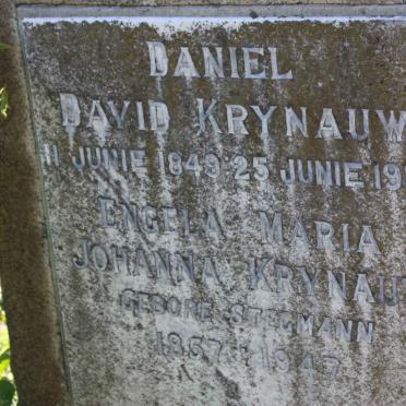 KRYNAUW Daniel David 1849-1932 &amp; Engela Maria Johanna STEGMANN 1857-1947