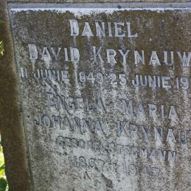 KRYNAUW Daniel David 1849-1932 &amp; Engela Maria Johanna STEGMANN 1857-1947
