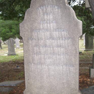 KROES Jacobus ??-1918