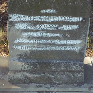 KRYNAUW Jacoba Cornelia nee KRYNAUW -1960