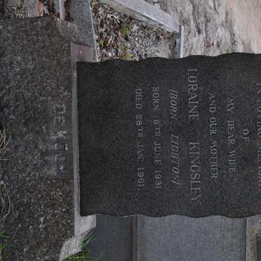 KOCK Loraine Kingsley, de nee LIGHTON 1931-1961