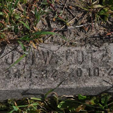 KOTZE J.H.W. 1922-1926