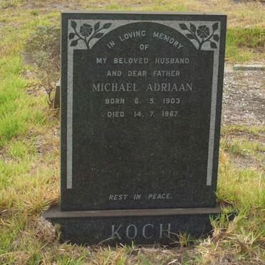 KOCH Michael Adriaan 1903-1967