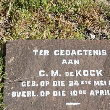 KOCK C.M., de 1911-1931