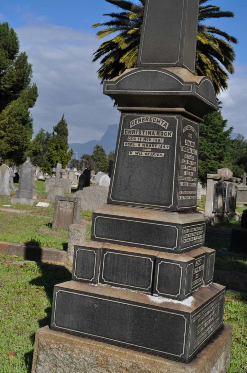 KOCK Gerbrechta Christina 1881-1942