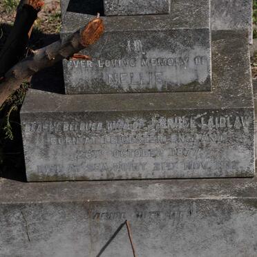 LAIDLAW Nellie 1877-1912