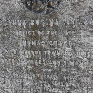 LAAR Johanna Rosina, van -1895