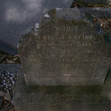 LAFINE Louis Ernest -1899 :: Marie Stella LAFINE -1899