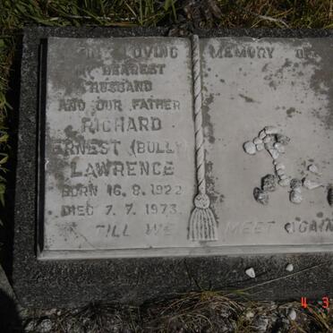 LAWRENCE Richard Ernest 1922-1973