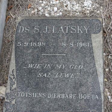 LATSKY S.J. 1898-1961
