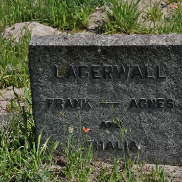 LAGERWALL Frank :: LAGERWALL Agnes :: LAGERWALL Thalia