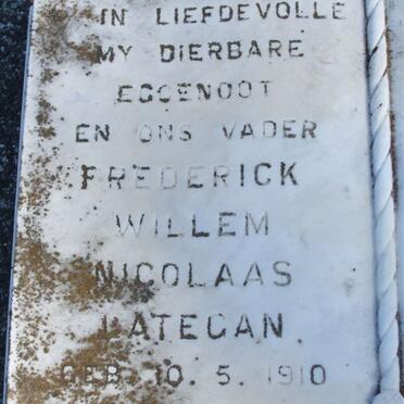 LATEGAN Frederick Willem Nicolaas 1910-1969 &amp; Magretha Magdalena 1918-1996_2