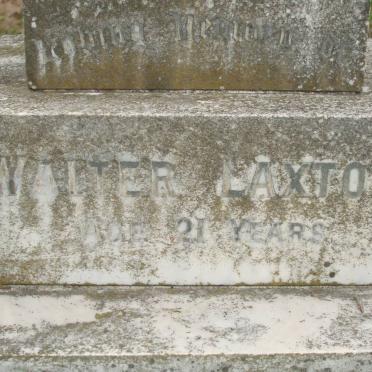 LAXTON Thomas Clement -1953 &amp; Sarah 1951 :: LAXTON Walter