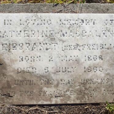 LEIBBRANDT Catherine  Madalene nee FREISLICH 1868-1960