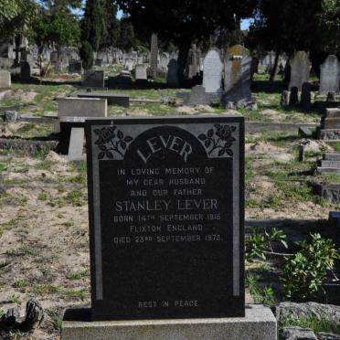 LEVER Stanley 1915-1975