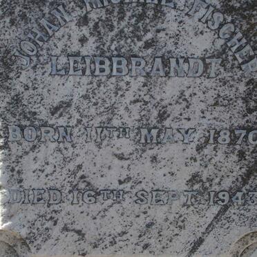 LEIBBRANDT Johan Michiel Fischer 1870-1943