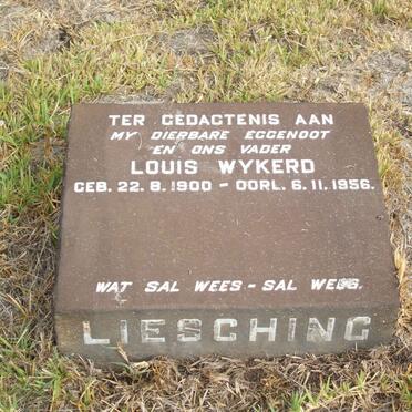 LIESCHING Louis Wykerd 1900-1956