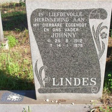 LINDES Johnny 1912-1978