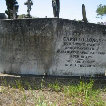 LONGO Camillo -1980 &amp; Ellen Jacoba -1962