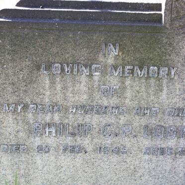 LOOTS Philip C.P. -1949