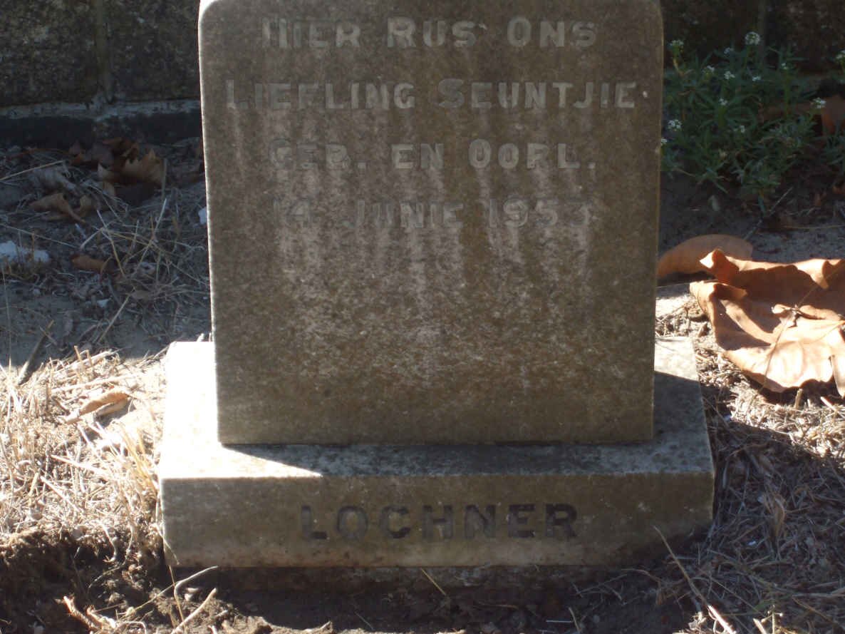 LOCHNER Seuntjie 1951-1953