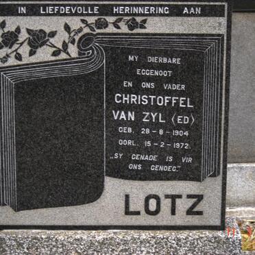 LOTZ Christoffel van Zyl 1904-1972