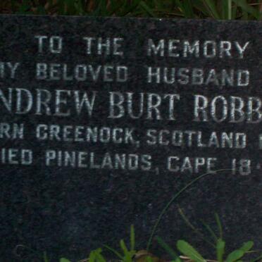 LOVE Andrew Burt Robb 1915-1982