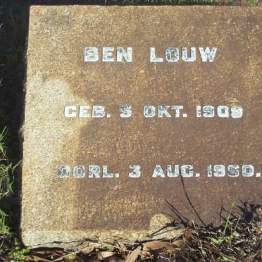LOUW Ben 1909-1960