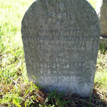 LUNDERSTEDT William J. 1862-1921 &amp; Francina Jacoba -1928