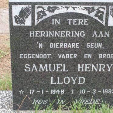 LLOYD Samuel Henry 1948-1983