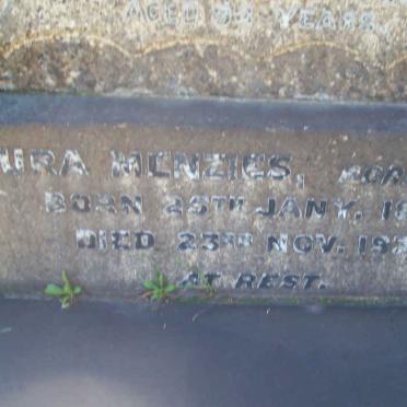 MENZIES Laura nee HIGGO 1898-1937