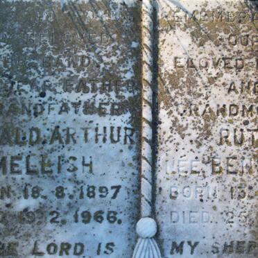 MELLISH Ronald Arthur 1897-1966 &amp; Ruth BENSIMON 1898-1987