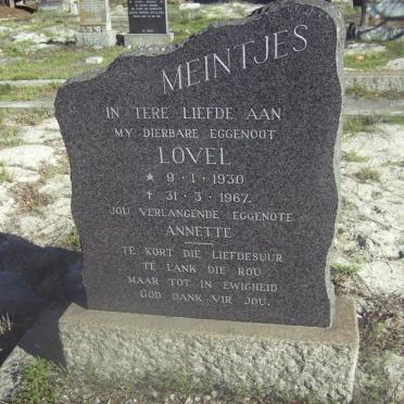 MEINTJES Lovel 1930-1967