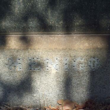 MENIGO George 1886-1955 :: MENIGO Vivienne Mercia 1930-1945