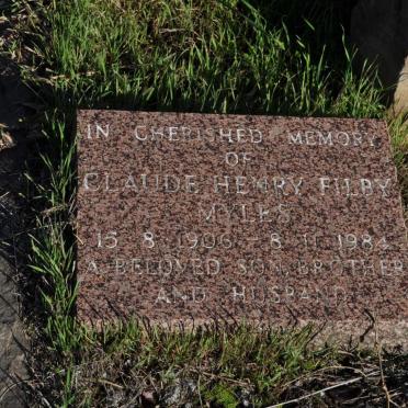 MYLES Claude Henry Filby 1906-1984