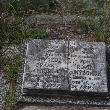 MYBURGH Wilfred Frank 1907-1978 &amp; Edna Roslyn 1909-1989