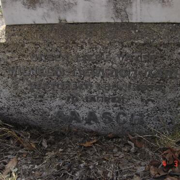 MAASCH Wilhelm Heinrich Karl -1935