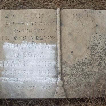 MAARTENS Susanna Jacoba 1910-1961