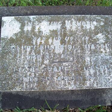 MASON Henry Busbridge -19? &amp; Edith Frances -1927
