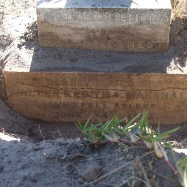 MARSHALL Walter Ernest ?