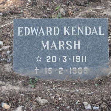 MARSH Edward Kendal 1911-1985