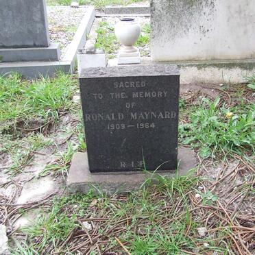 MAYNARD Ronald 1909-1964