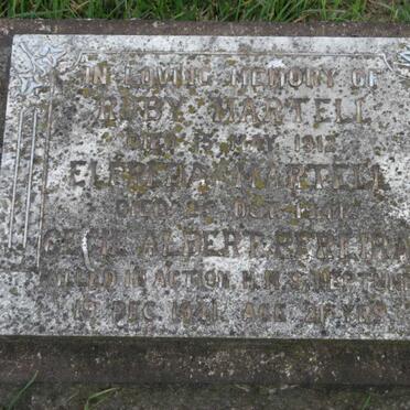 MARTELL Elfreda -1941 :: MARTELL Ruby -1912 :: PEREIRA Cecil Albert -1941