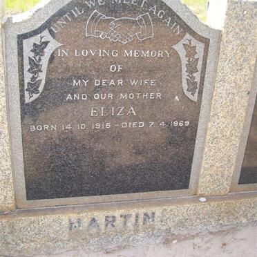 MARTIN Eliza 1915-1969