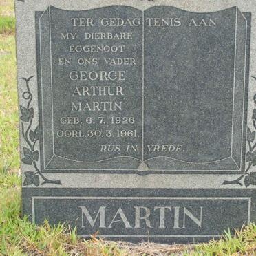 MARTIN George Arthur 1926-1961